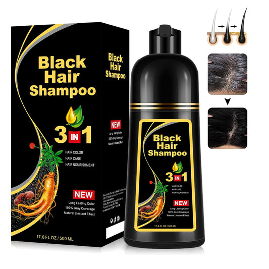 Shampoo Black Hair (Recuperação & Crescimento Intenso)