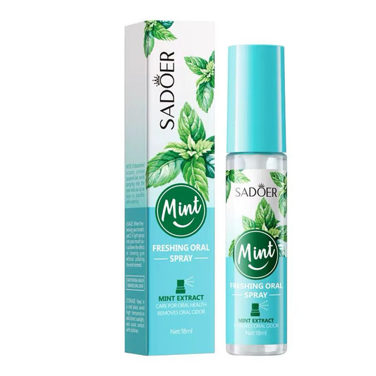 Spray Bucal de Menta- Hálito Puro e Instantâneo